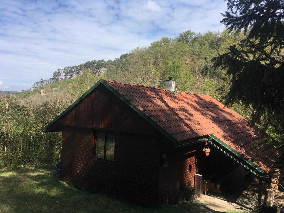 Villa Chata U Certovych Hlav Zelizy Exterior foto